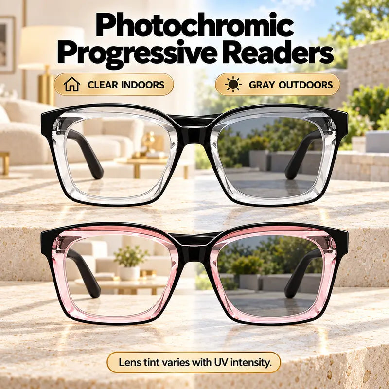 Unisex Progressive Reading Glasses