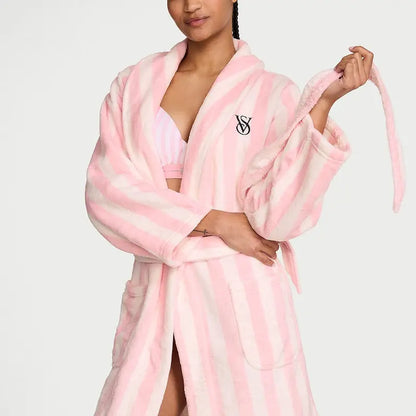 Cozy Plush Robe Set
