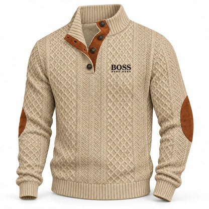 Button-Neck Sweaters